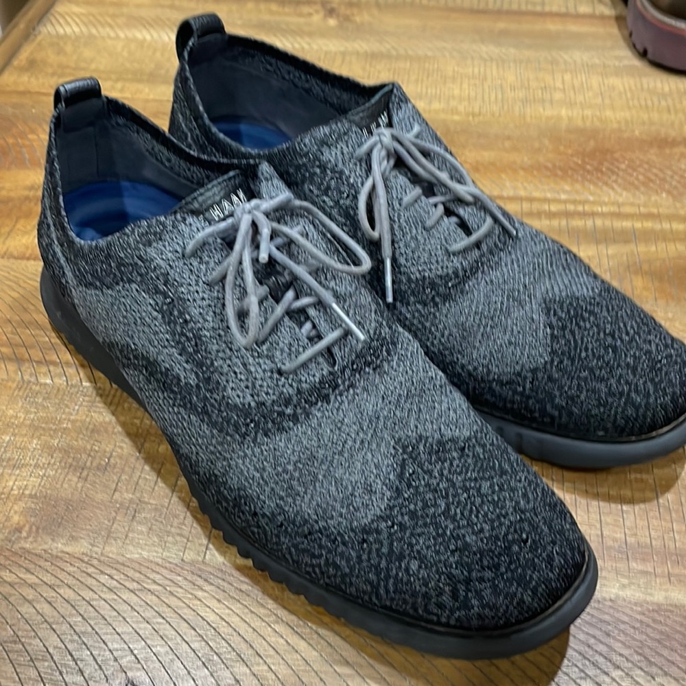Cole Haan Mens stretch fabric Oxfords zeroGrand size 13